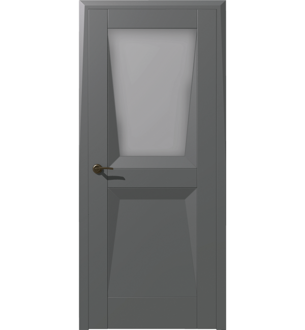 Межкомнатная дверь  Аккорд ДО софт тач серый