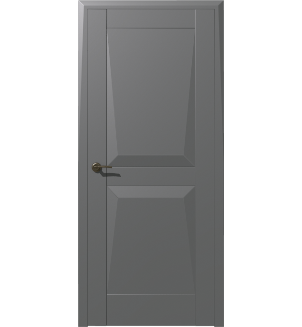 Межкомнатная дверь  Аккорд ДГ софт тач серый