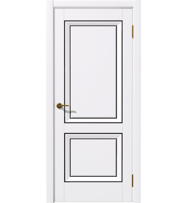 Межкомнатная дверь  Бета ДГ софт тач белый