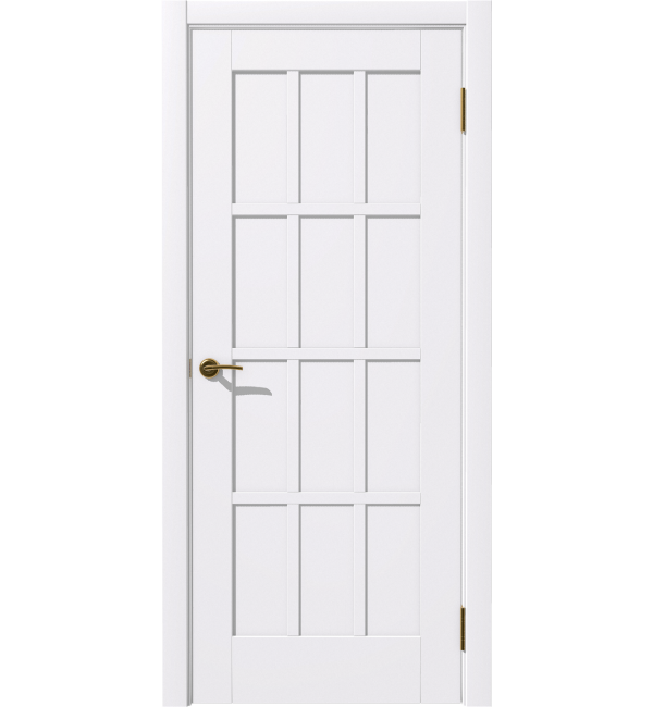 Межкомнатная дверь  Терция ДГ софт тач белый