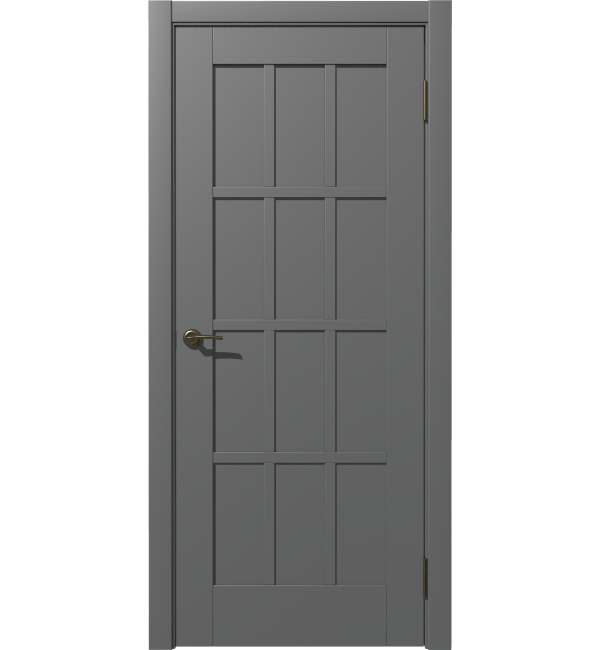 Межкомнатная дверь  Терция ДГ софт тач серый