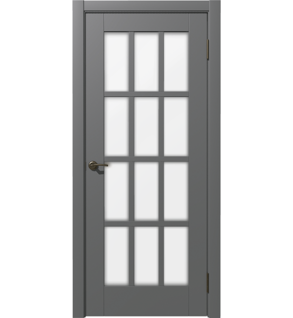 Межкомнатная дверь  Терция ДО софт тач серый