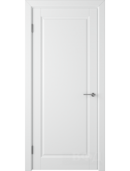 Межкомнатная дверь ВФД STOCKHOLM Гланта 57ДГ. Белая эмаль.
