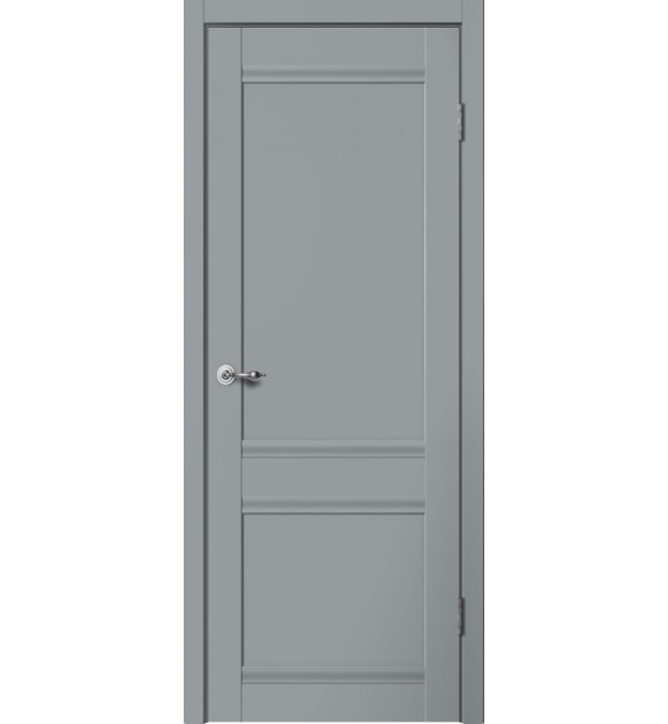 Межкомнатная дверь FlyDoors Classic 1ПГ серый, глухое